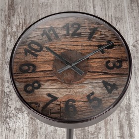 Журнальный столик-часы Слипер (ширина 470 мм) в Любинском - lyubinskij.katalogmebeli.com | фото 1