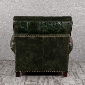 Кресло кожаное Лофт Аристократ (ширина 1070 мм) в Любинском - lyubinskij.katalogmebeli.com | фото 7