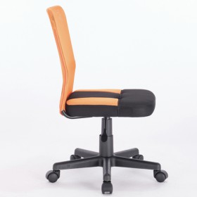 Кресло компактное BRABIX Smart MG-313 (черный, оранжевый) в Любинском - lyubinskij.katalogmebeli.com | фото 2