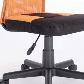 Кресло компактное BRABIX Smart MG-313 (черный, оранжевый) в Любинском - lyubinskij.katalogmebeli.com | фото 5