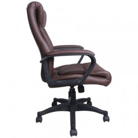 Кресло офисное BRABIX Enter EX-511 (коричневый) в Любинском - lyubinskij.katalogmebeli.com | фото 2