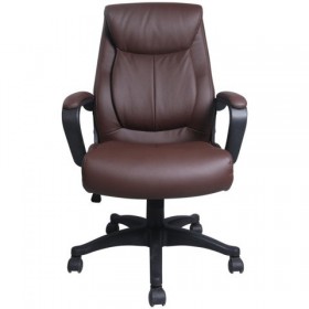 Кресло офисное BRABIX Enter EX-511 (коричневый) в Любинском - lyubinskij.katalogmebeli.com | фото 3