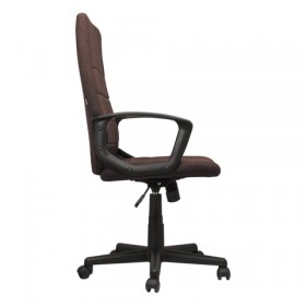 Кресло офисное BRABIX Focus EX-518 (коричневый) в Любинском - lyubinskij.katalogmebeli.com | фото 2