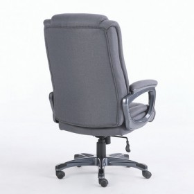 Кресло офисное BRABIX Solid HD-005 (серое) в Любинском - lyubinskij.katalogmebeli.com | фото 4