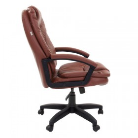 Кресло офисное BRABIX Trend EX-568 (коричневый) в Любинском - lyubinskij.katalogmebeli.com | фото 2
