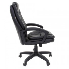 Кресло офисное BRABIX Trend EX-568 (черный) в Любинском - lyubinskij.katalogmebeli.com | фото 2