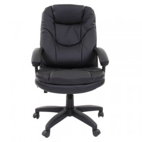 Кресло офисное BRABIX Trend EX-568 (черный) в Любинском - lyubinskij.katalogmebeli.com | фото 3