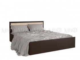 Кровать 1,4 Фиеста (Венге/Дуб беленый) в Любинском - lyubinskij.katalogmebeli.com | фото