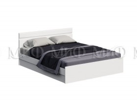Кровать с подъемным механизмом Нэнси New 1,4м (Белый/белый глянец) в Любинском - lyubinskij.katalogmebeli.com | фото