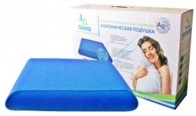 Ортопедическая подушка IQ Sleep (Слип) 570*400*130 мм в Любинском - lyubinskij.katalogmebeli.com | фото