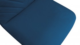 Стул «Шерри» К1С Белый/Велюр Confetti Blue в Любинском - lyubinskij.katalogmebeli.com | фото 3